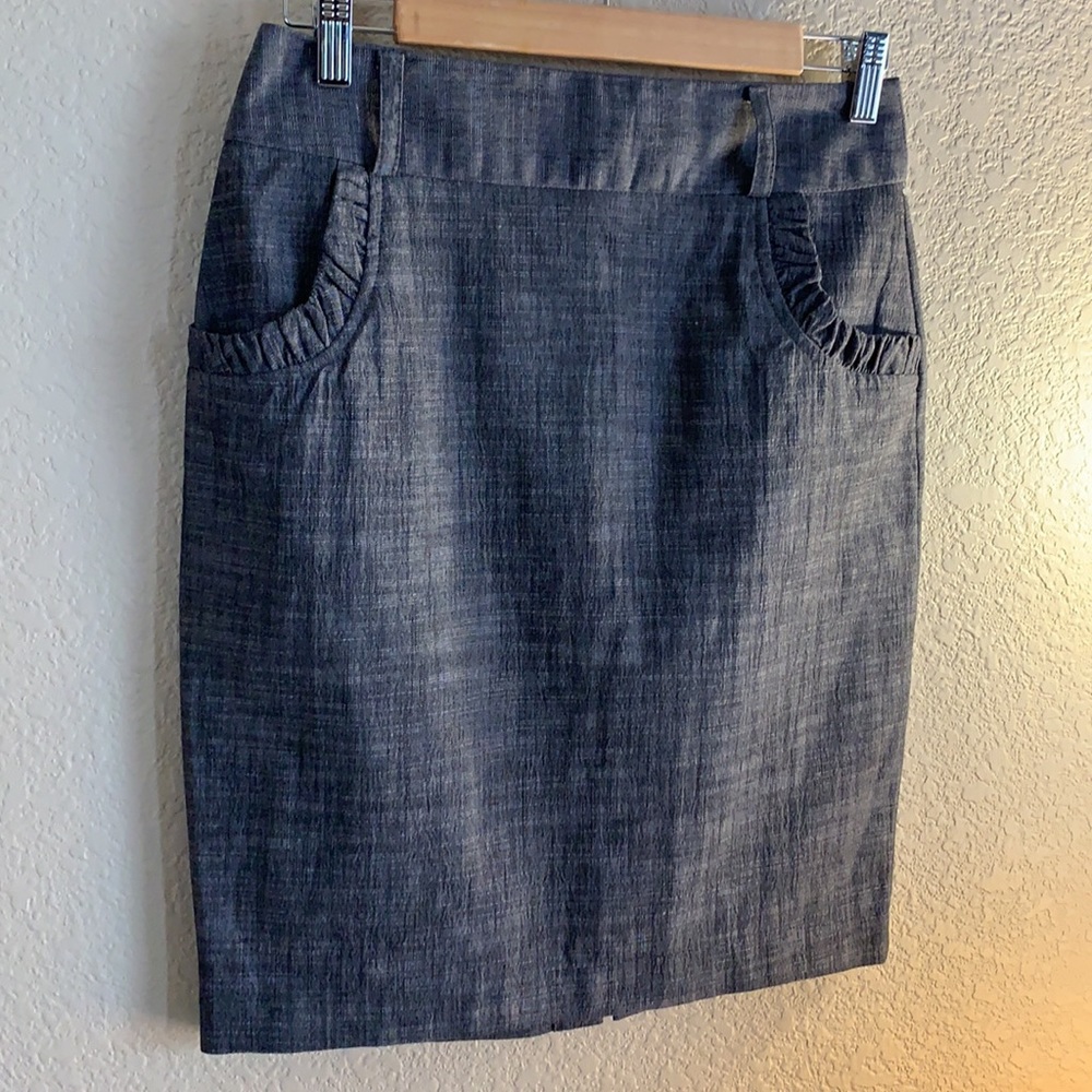 I.N. San Francisco dark grey skirt. 7